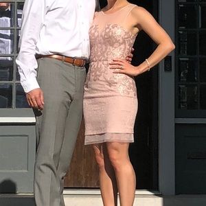 BCBG Max Azria Mini Dress with Sequins Beautiful